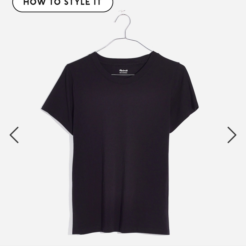 Madewell Northside Vintage Tee NWT Sz S - Picture 4 of 10